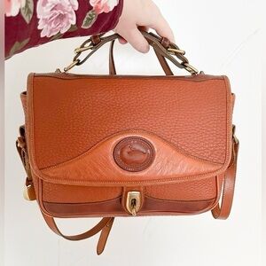 Dooney & Bourke Authentic Satchel Crossbody Top Handle Bag VINTAGE GUC